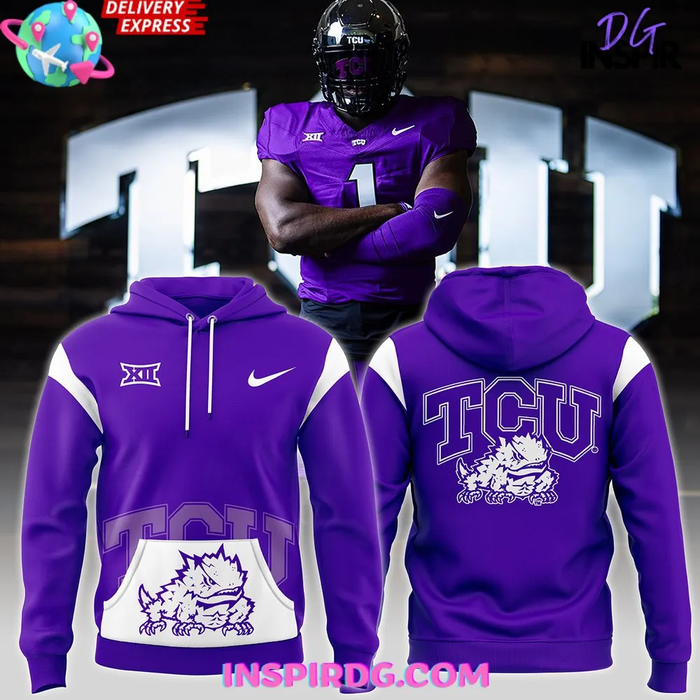 -TCU Horned Frogs Football Go Frogs 2024 Hoodie