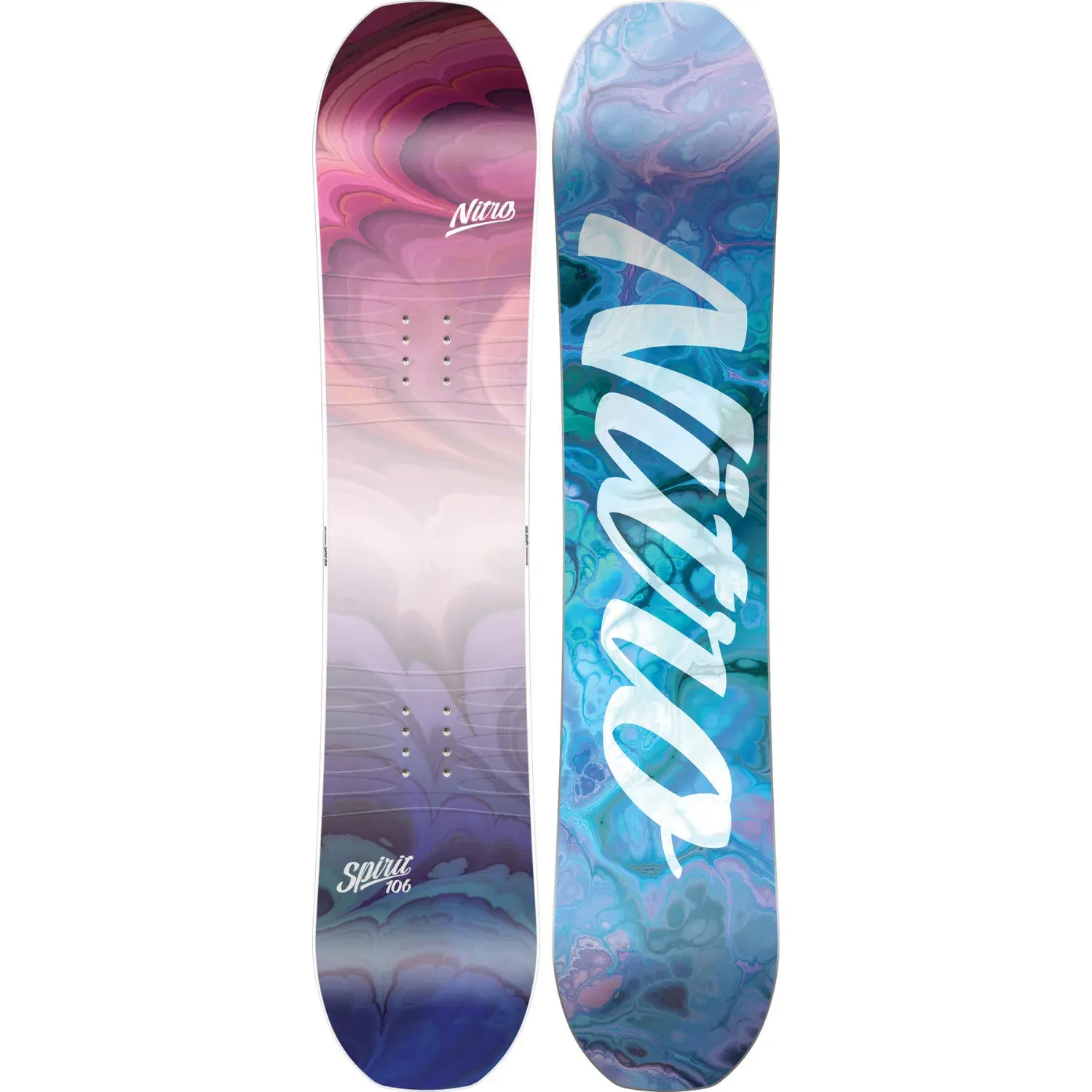 2023 Nitro Girl's Youth Spirit Snowboard Deck -