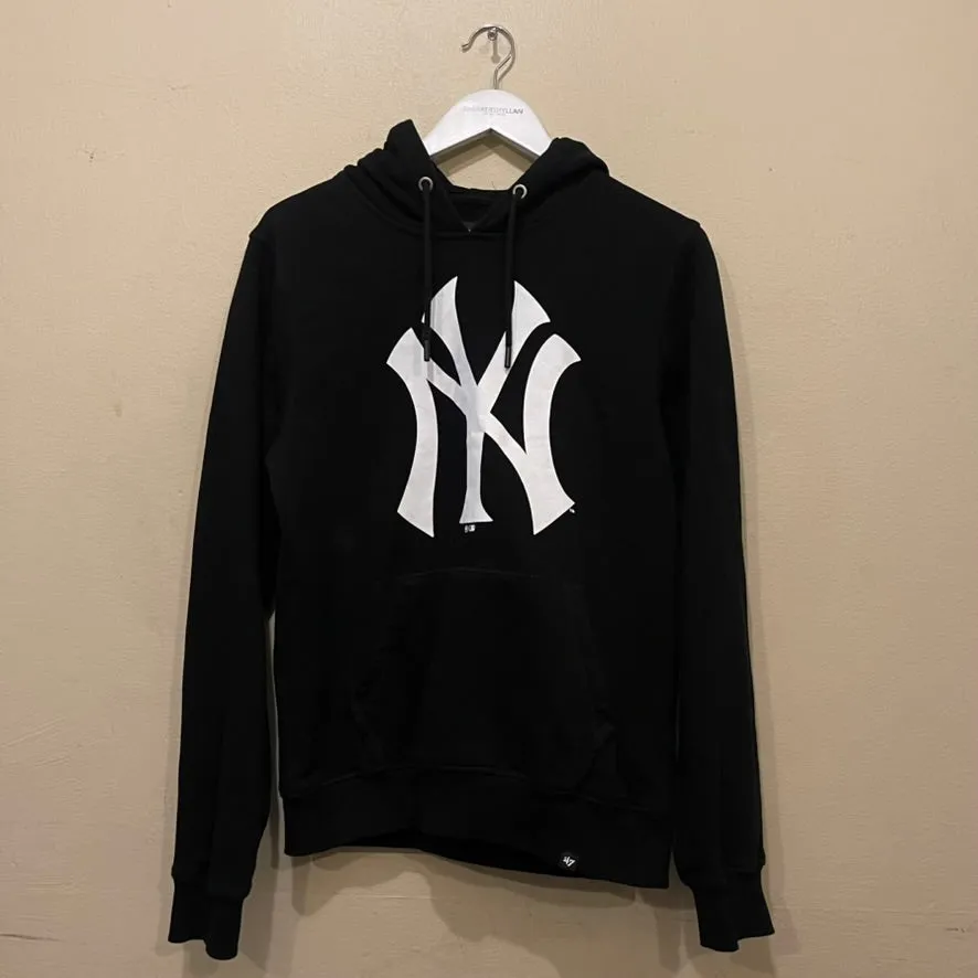 47 Brand MLB New York Yankees Black Hoodie