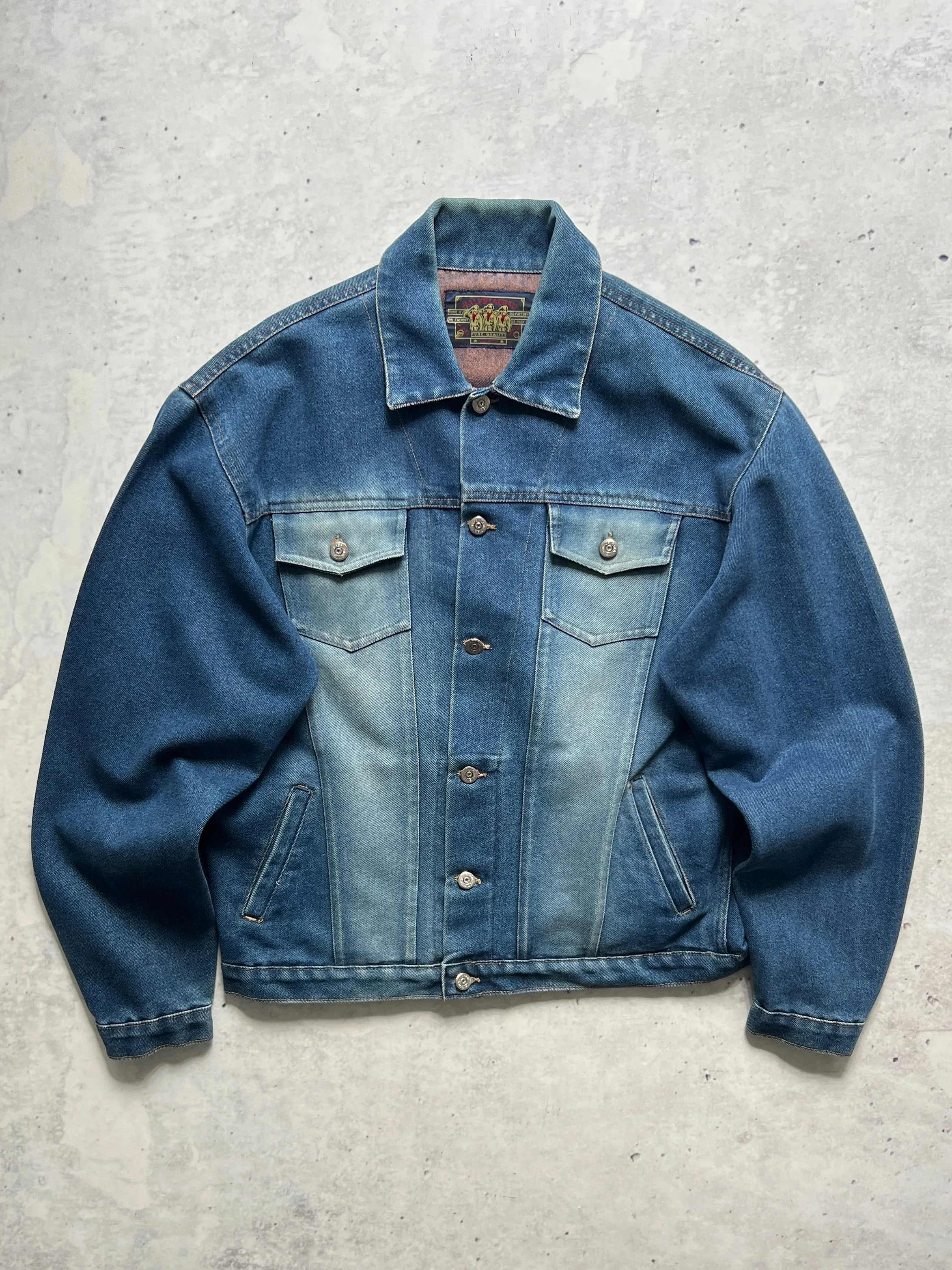 90's Ralph Lauren Chaps Denim Wash Jacket (L)