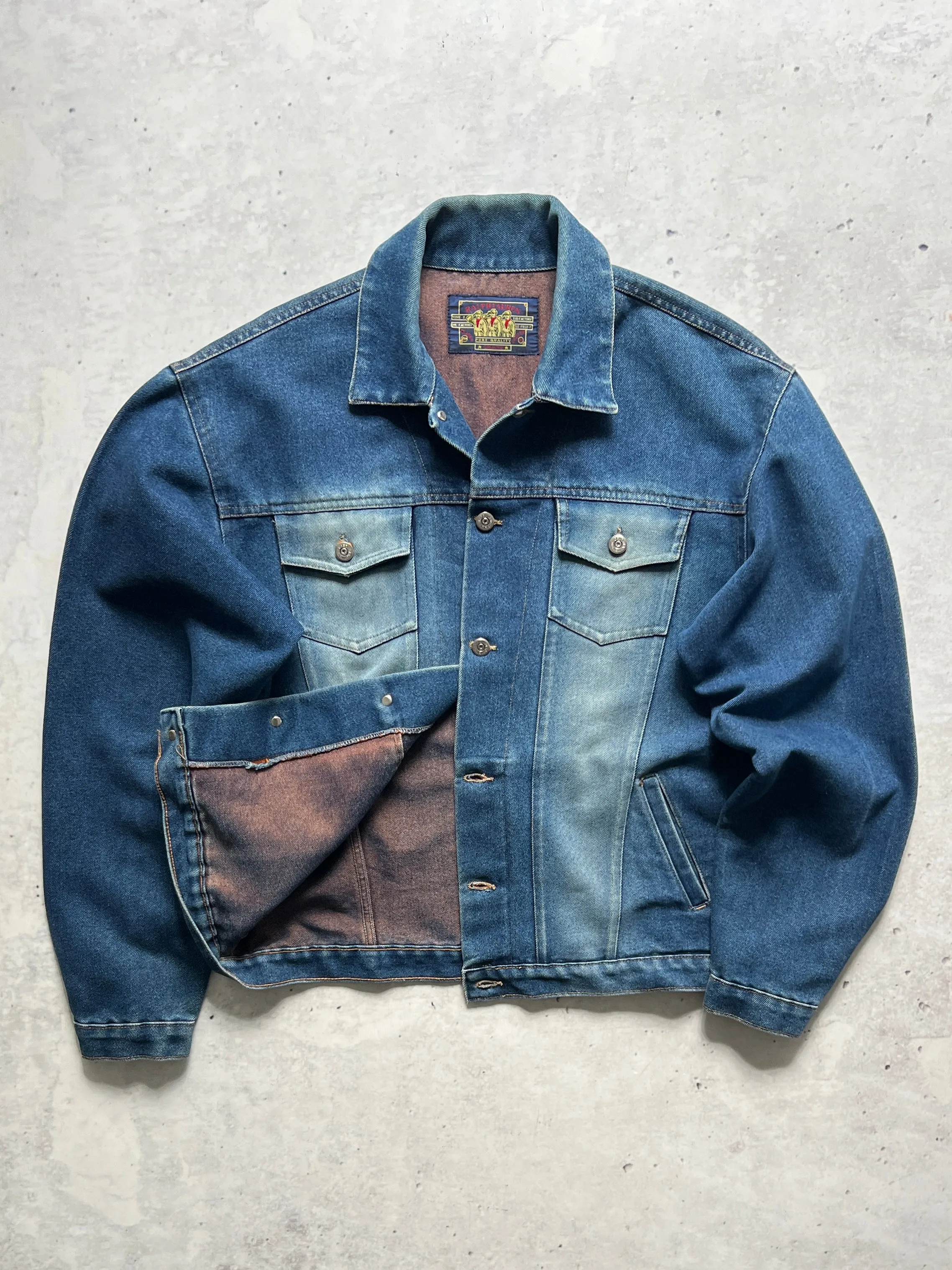 90's Ralph Lauren Chaps Denim Wash Jacket (L)