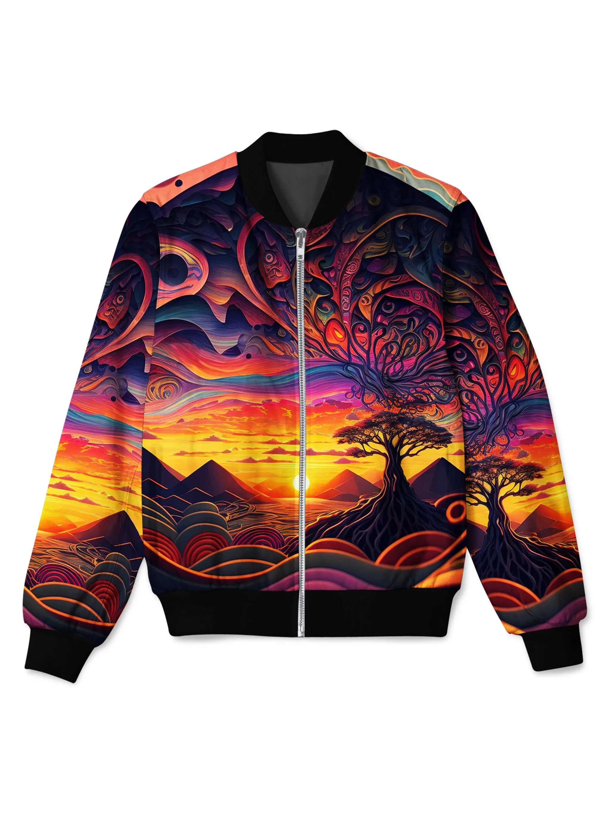 Acid Sunset Bomber Jacket