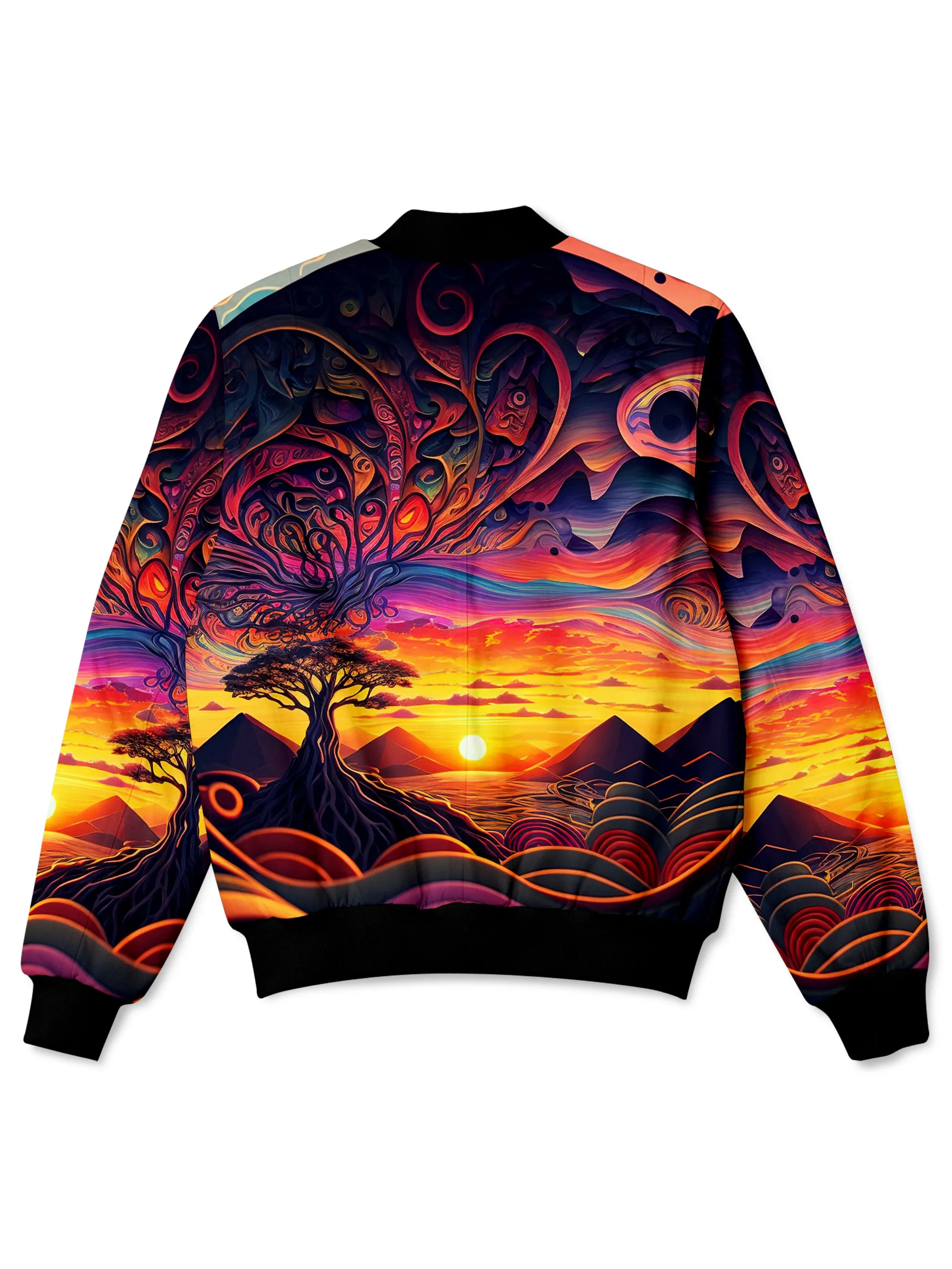 Acid Sunset Bomber Jacket