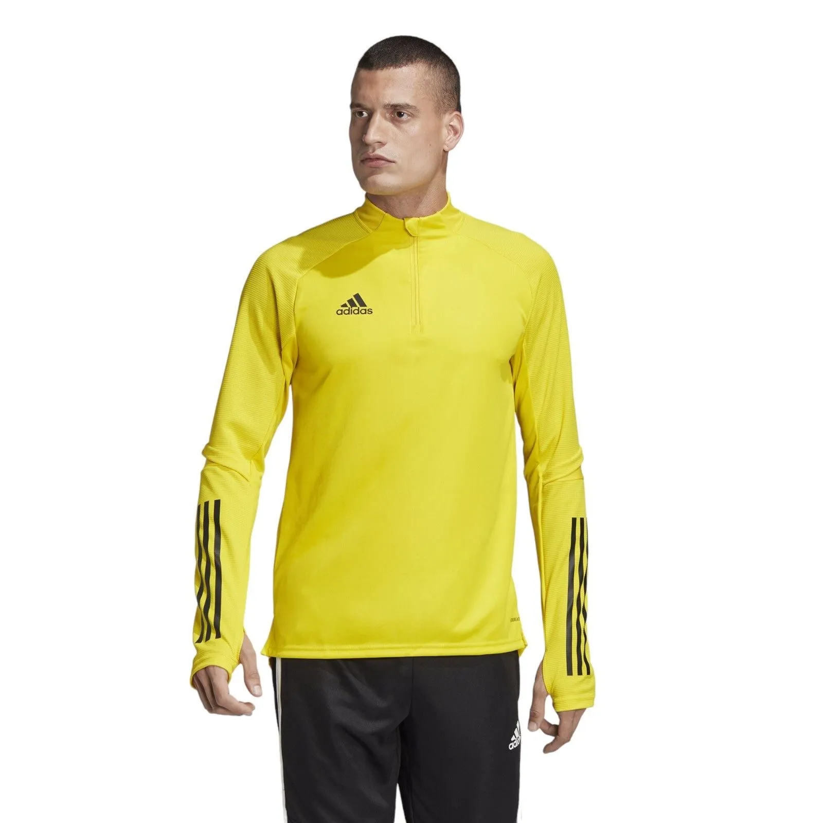 adidas Condivo 20 Football Training Top - Yellow