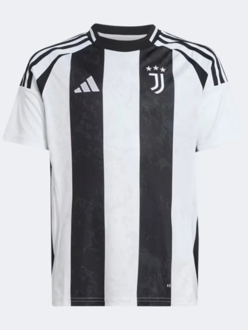 Adidas Juventus Home Kids-Boys Football T-Shirt White/Black