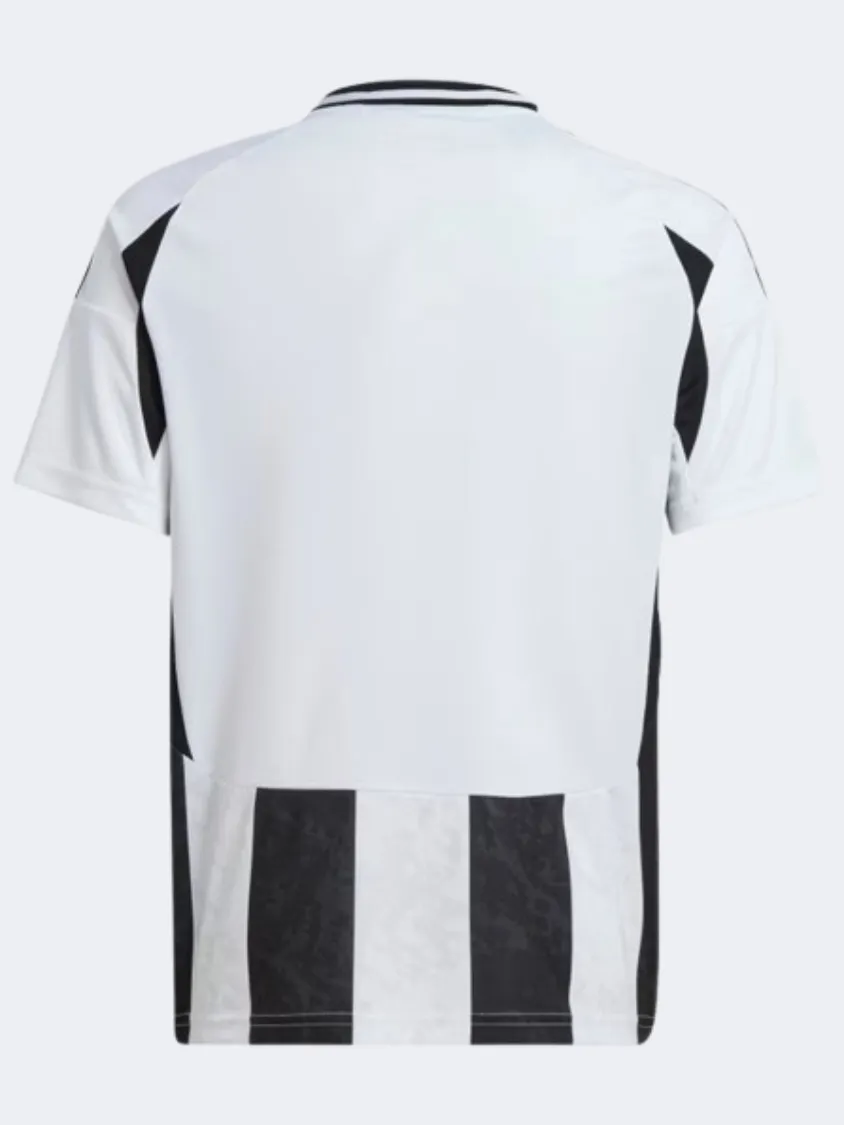 Adidas Juventus Home Kids-Boys Football T-Shirt White/Black