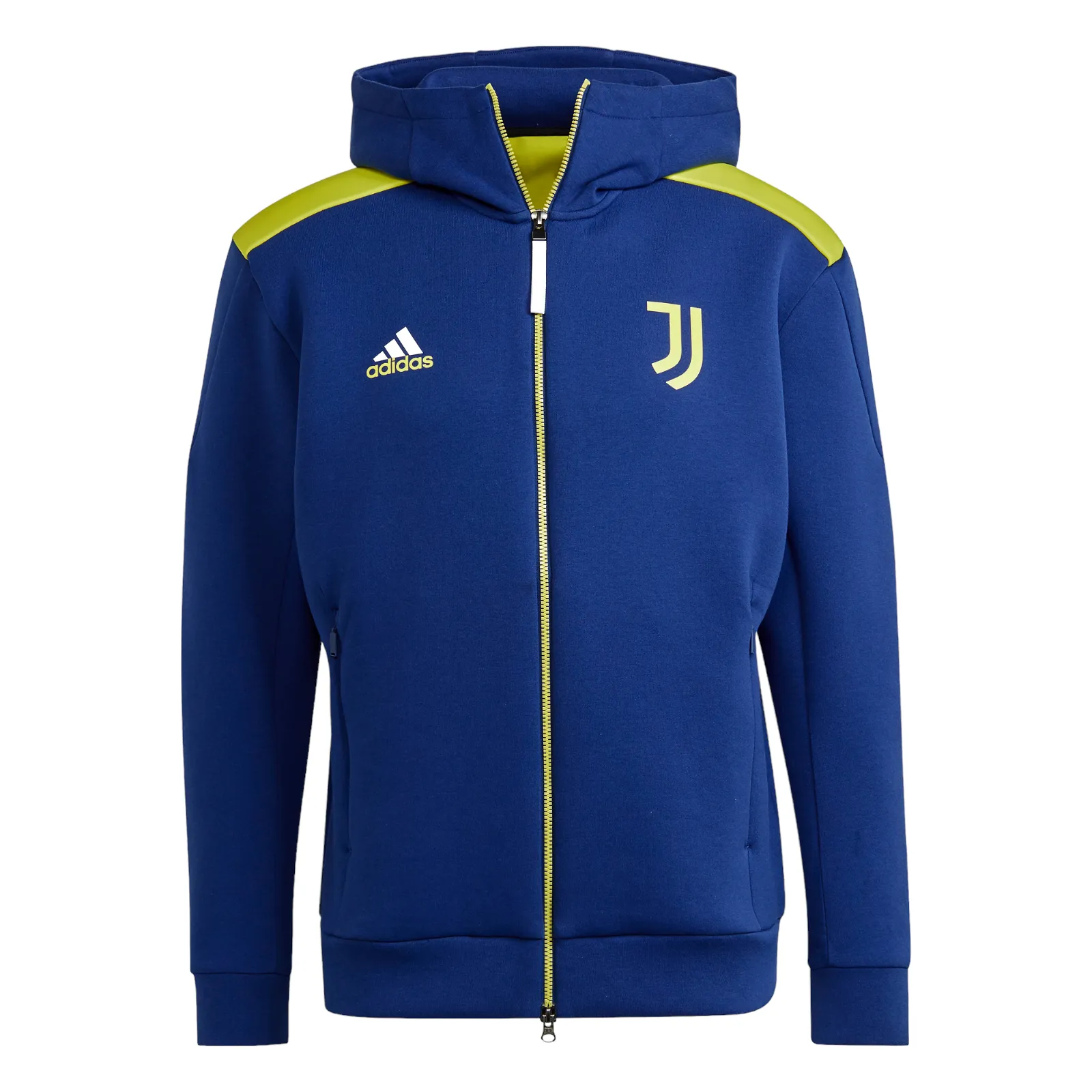 adidas Juventus ZNE Football Jacket - Blue / Yellow