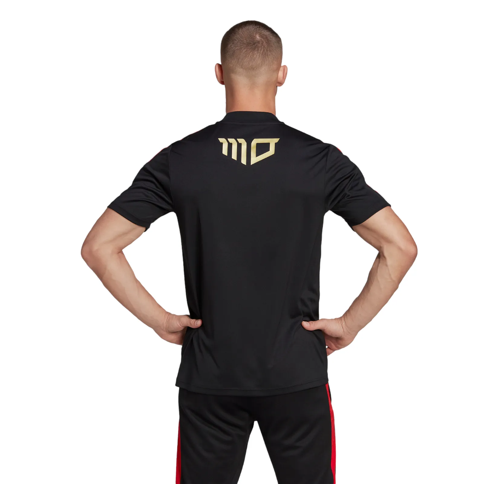 adidas Mo Salah Football Jersey - Black