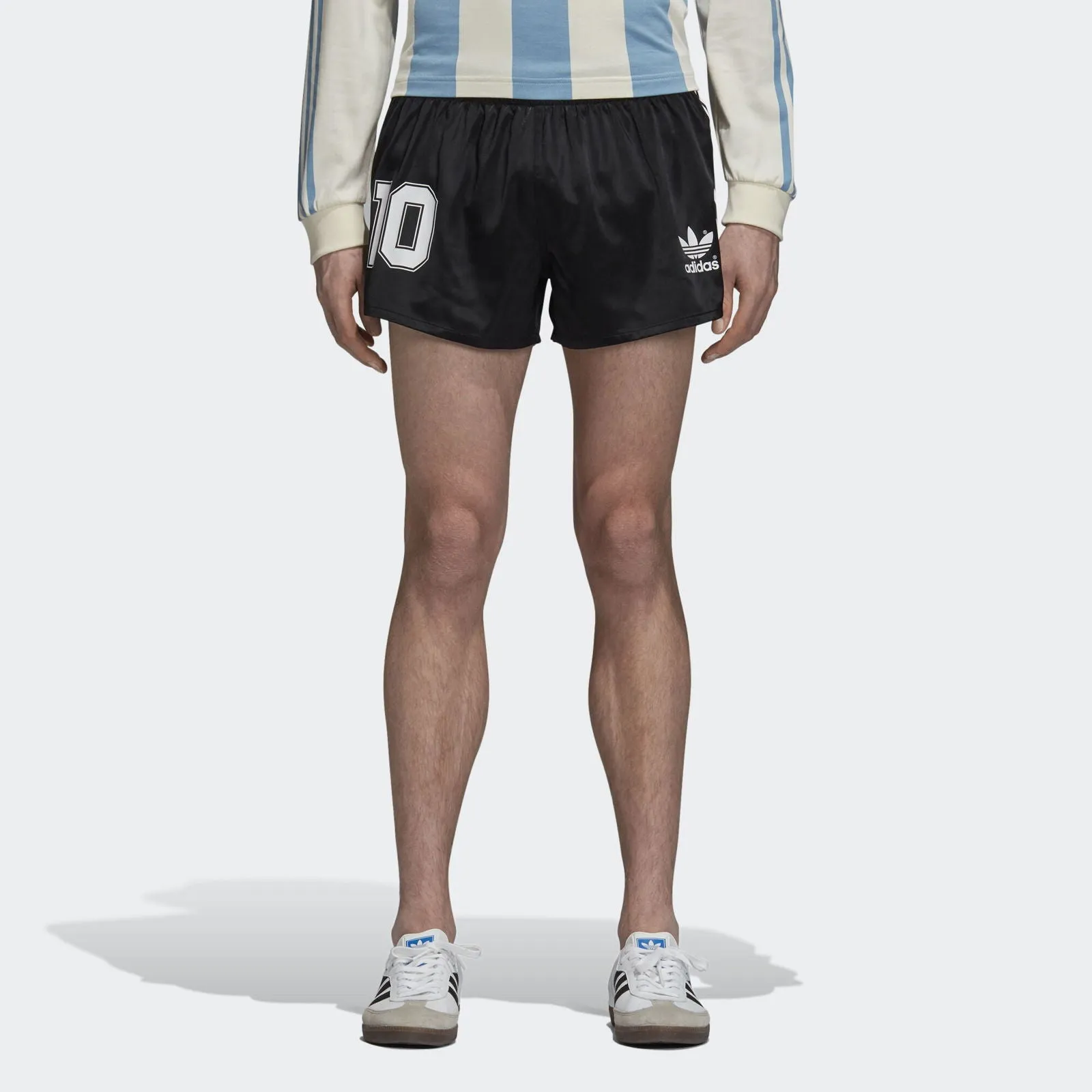 adidas Originals Retro Argentina Football Shorts - Black