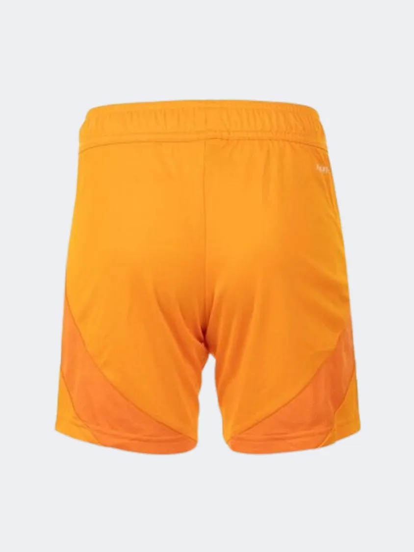 Adidas Real Madrid Away 24 Kids Boys Football Short Crew Orange