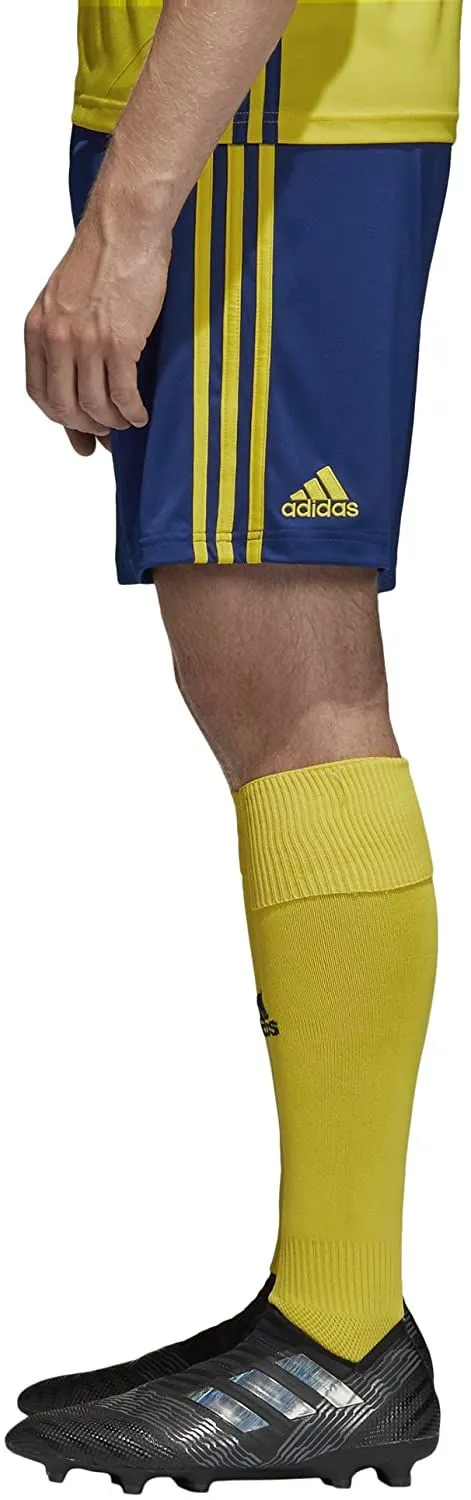 adidas Sweden Home Football Shorts 18-19 - Blue