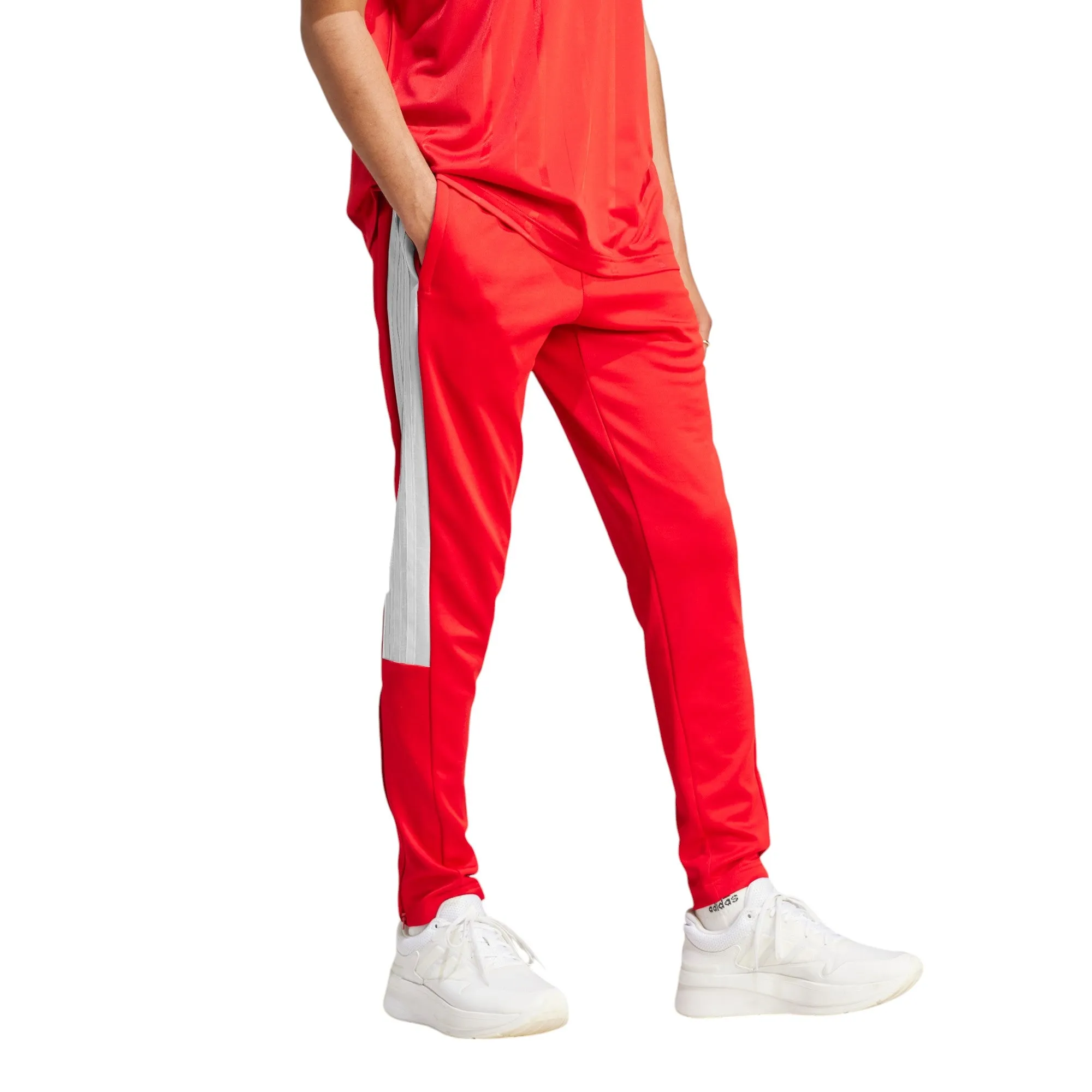 adidas Tiro Football Track Pants Bottoms - Better Scarlet Red