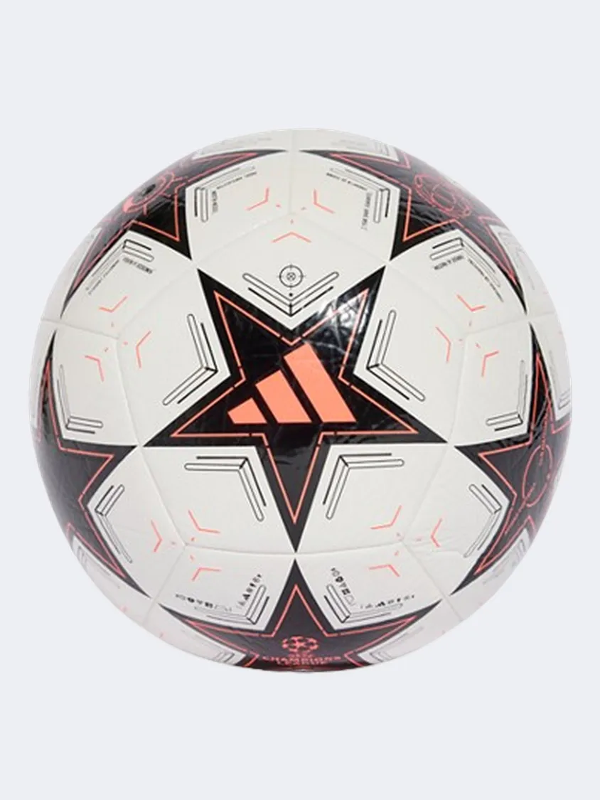 Adidas Uefa Champions League Club Phase 24 Unisex football Ball White/Black/Turbo