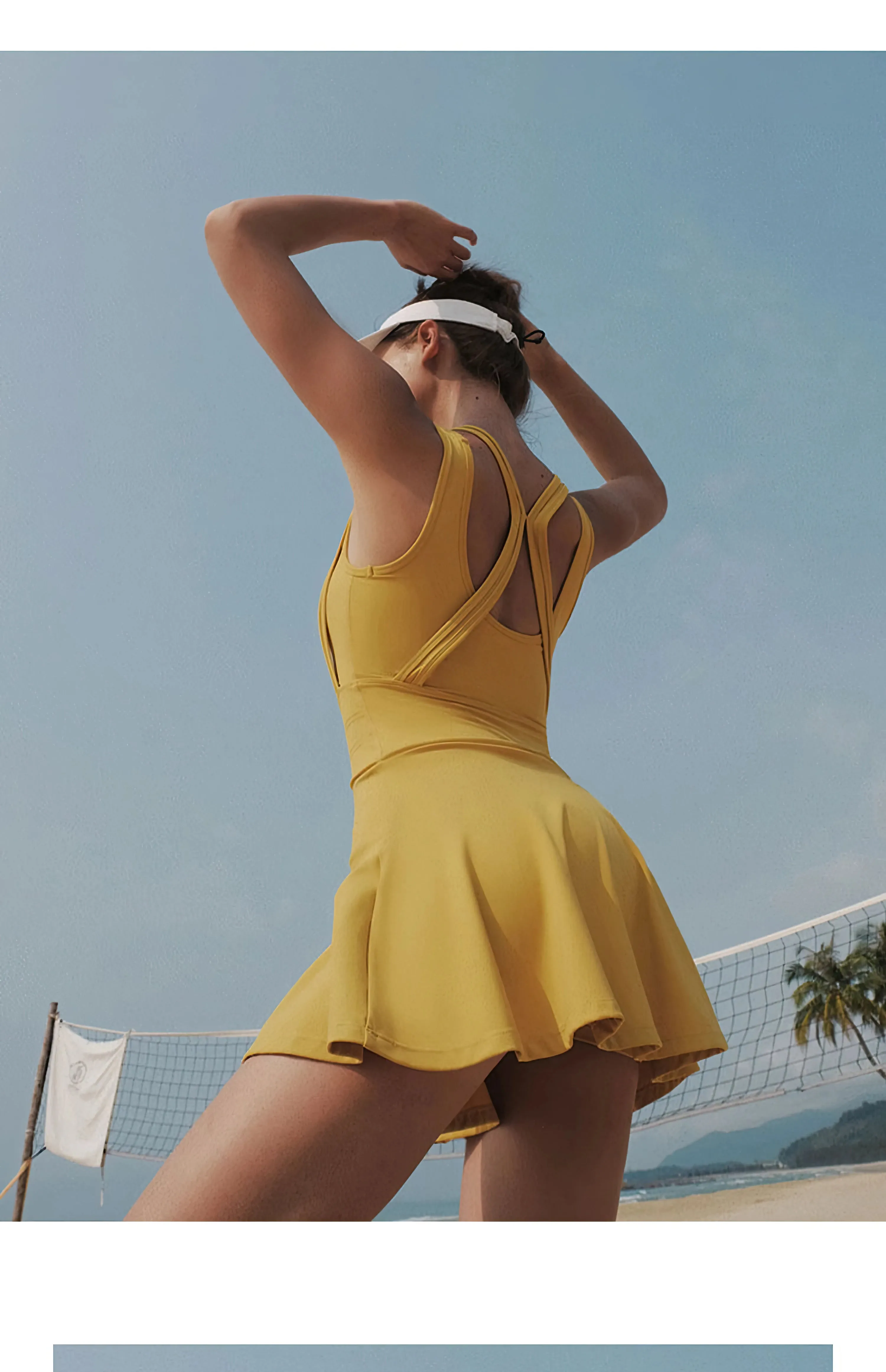 AeroFlex Athleisure Tennis Dress