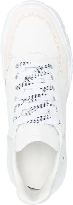 Alexander McQueen Court colour-block sneakers White