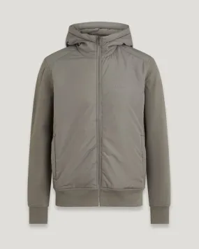 alloy zip through hoodie