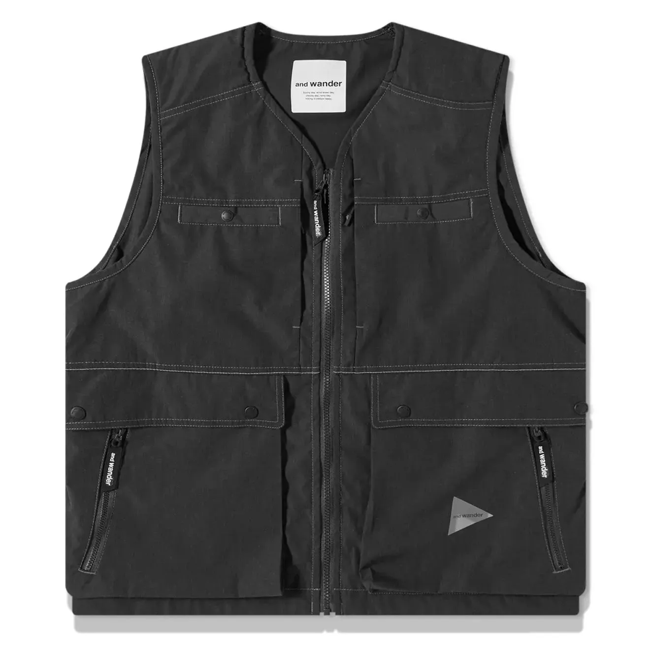 And Wander Kevlar Vest Charcoal