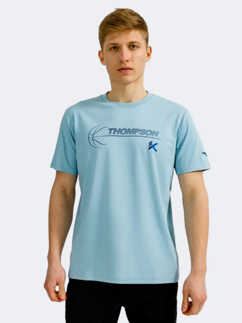 Anta Klay Thompson Splash Express Men Basketball T-Shirt Light Blue