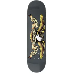 Anti Hero Classic Eagle Larger Skateboard Deck Grey 8.25