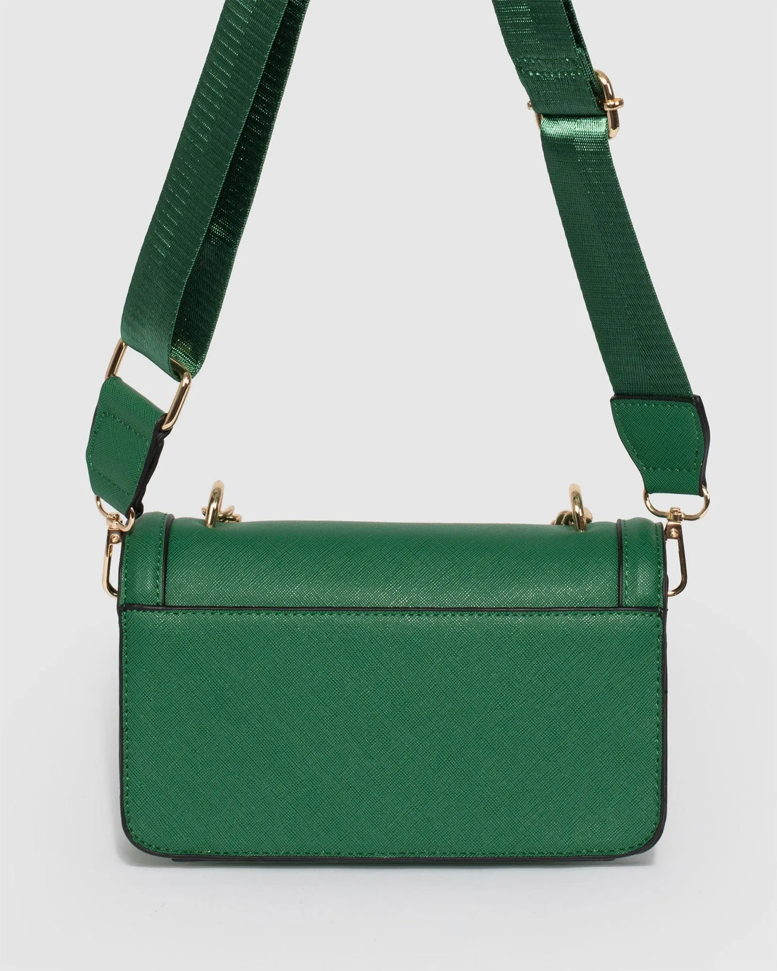 Ari Lock Green Crossbody Bag