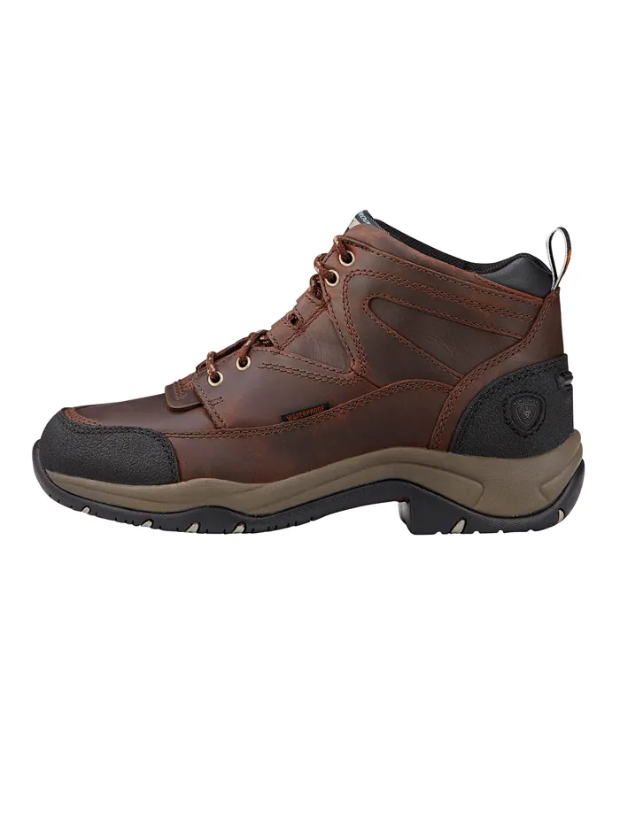 Ariat 10004134 Womens Terrain Waterproof Hiking Work Boot Copper