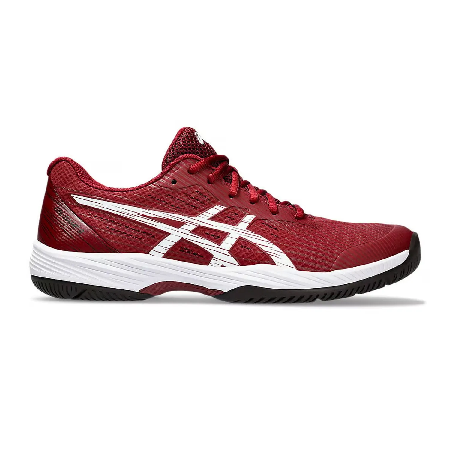 Asics Gel Game 9 Tennis Shoes (Antique Red/White)