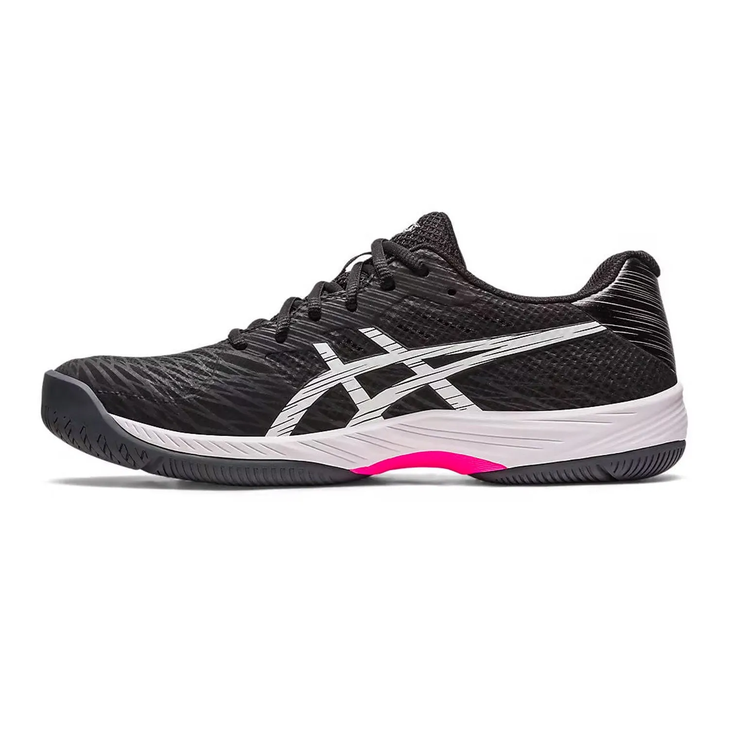 Asics Gel Game 9 Tennis Shoes Black/Hot Pink - 1041A337.001