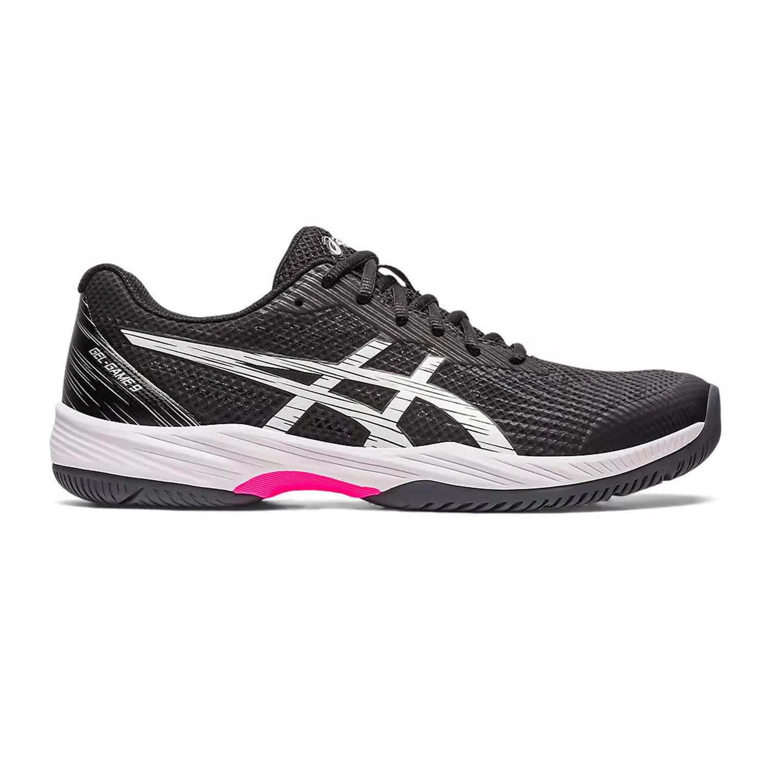 Asics Gel Game 9 Tennis Shoes Black/Hot Pink - 1041A337.001