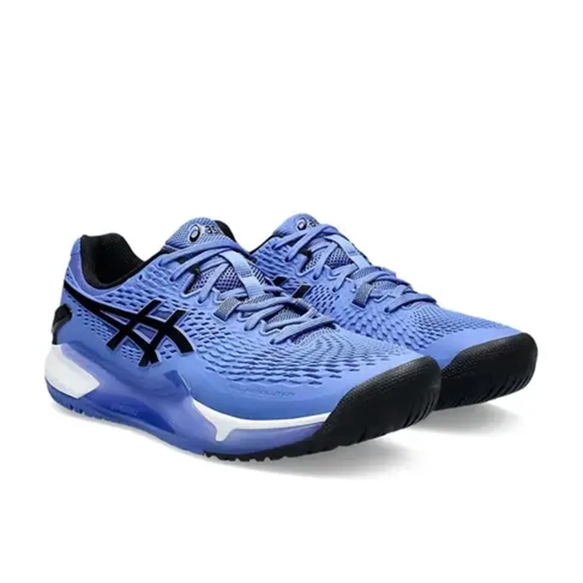 Asics Gel Resolution 9 Tennis Shoes (Sapphire/ Black)