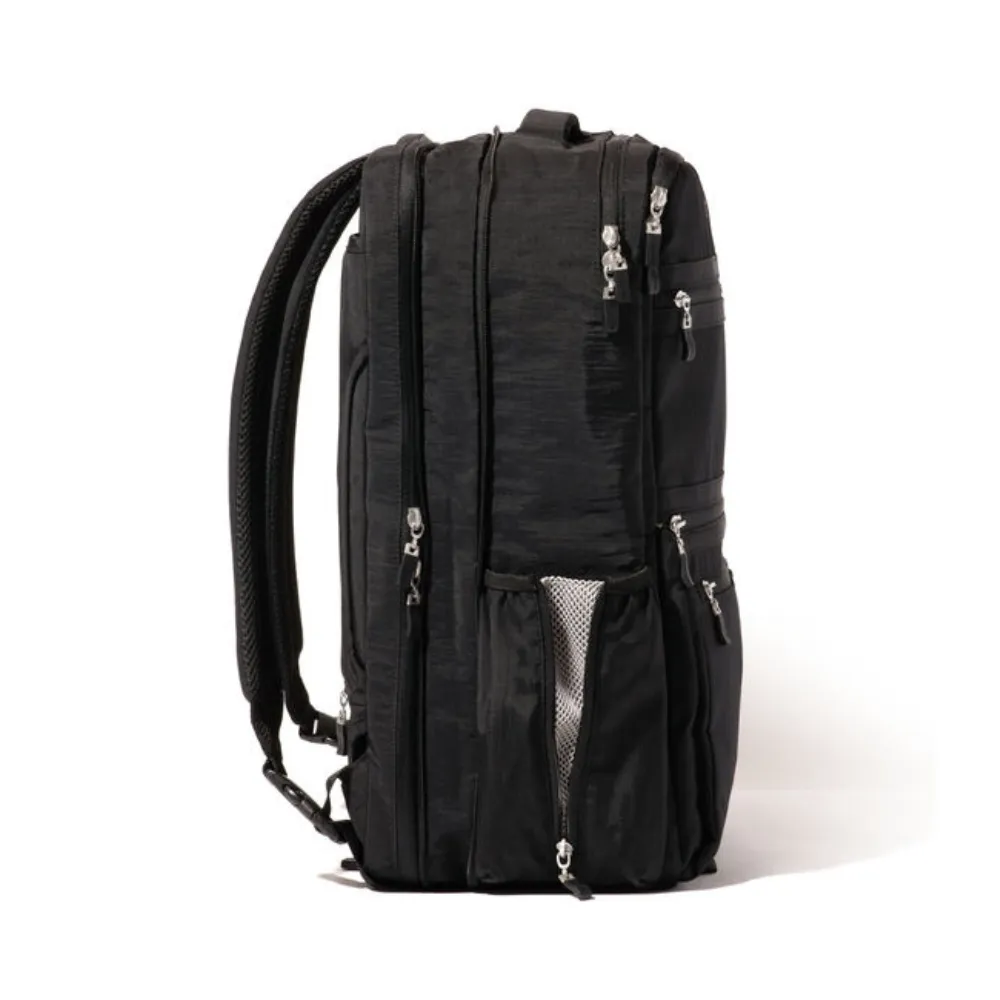 Baggallini Modern Convertible Travel Black Backpack (Unisex)