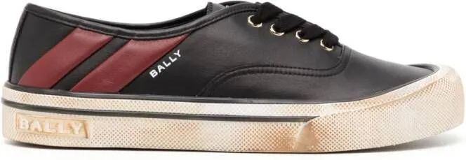 Bally logo-print low-top sneakers Black