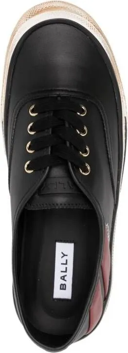 Bally logo-print low-top sneakers Black