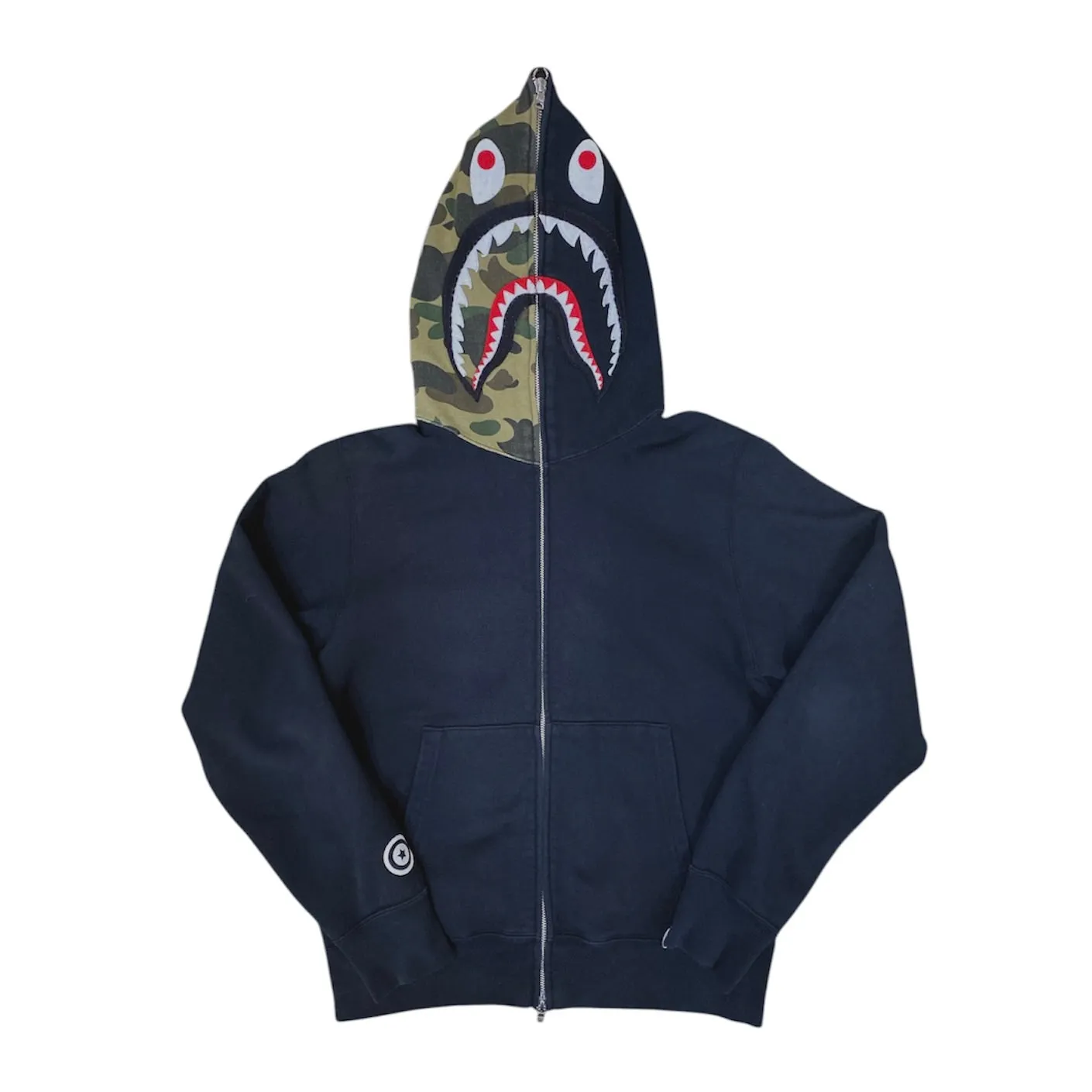 Bape Shark Full Zip Black Hoodie