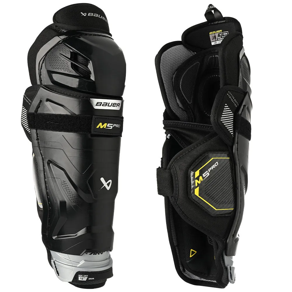 BAUER SUPREME M5PRO JUNIOR HOCKEY SHIN PADS