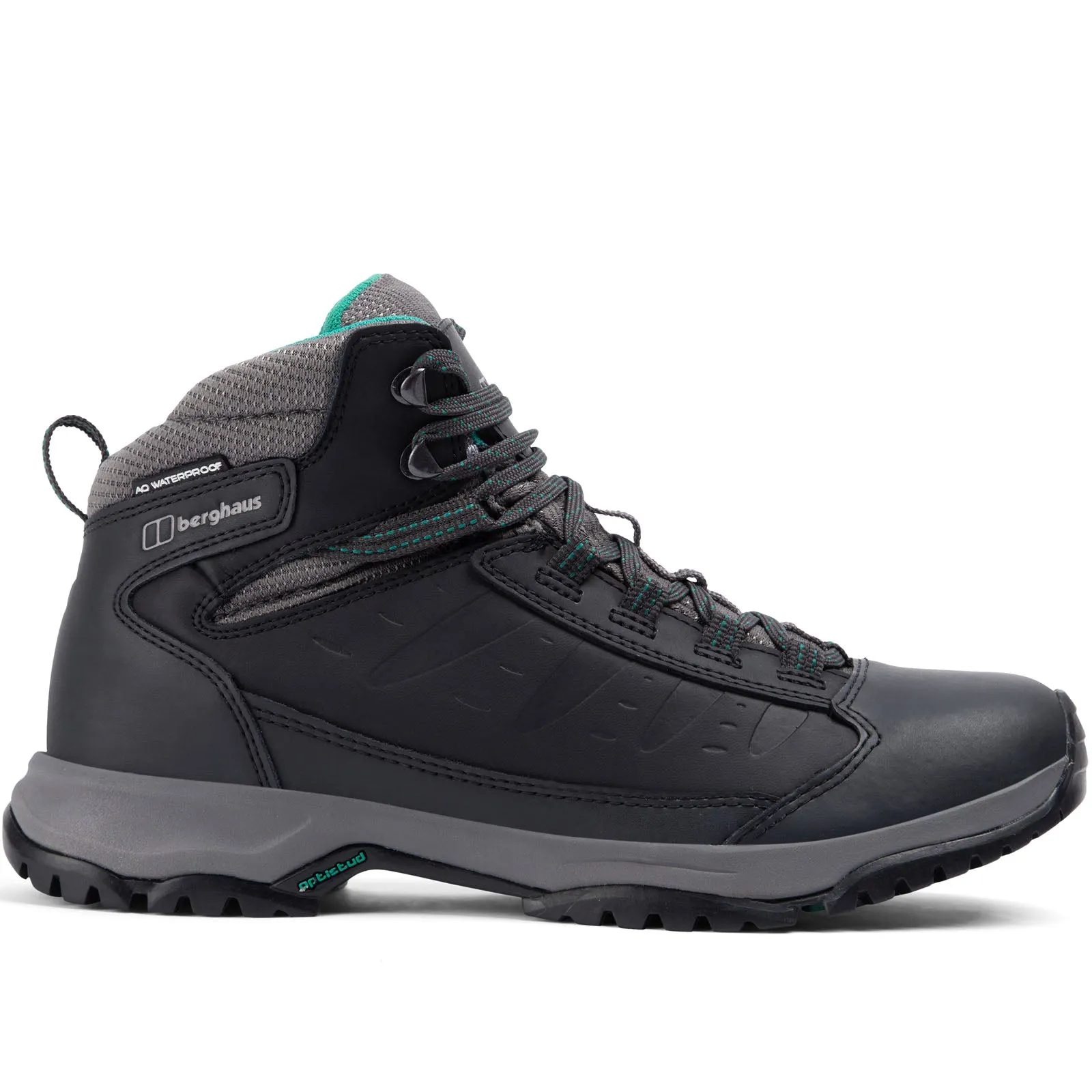 Berghaus Womens Expeditor Ridge 2.0 Waterproof Leather Walking Boots - Black/Grey