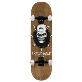 Birdhouse Pro Hale Skull Complete Skateboard Brown 8.5