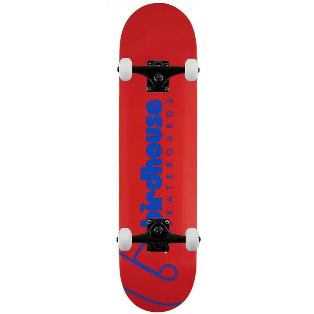 Birdhouse Skateboards Team Logo Complete Skateboard Red 7.75