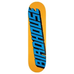 Birdhouse Skateboards Type Logo Skateboard Deck Orange 7.75