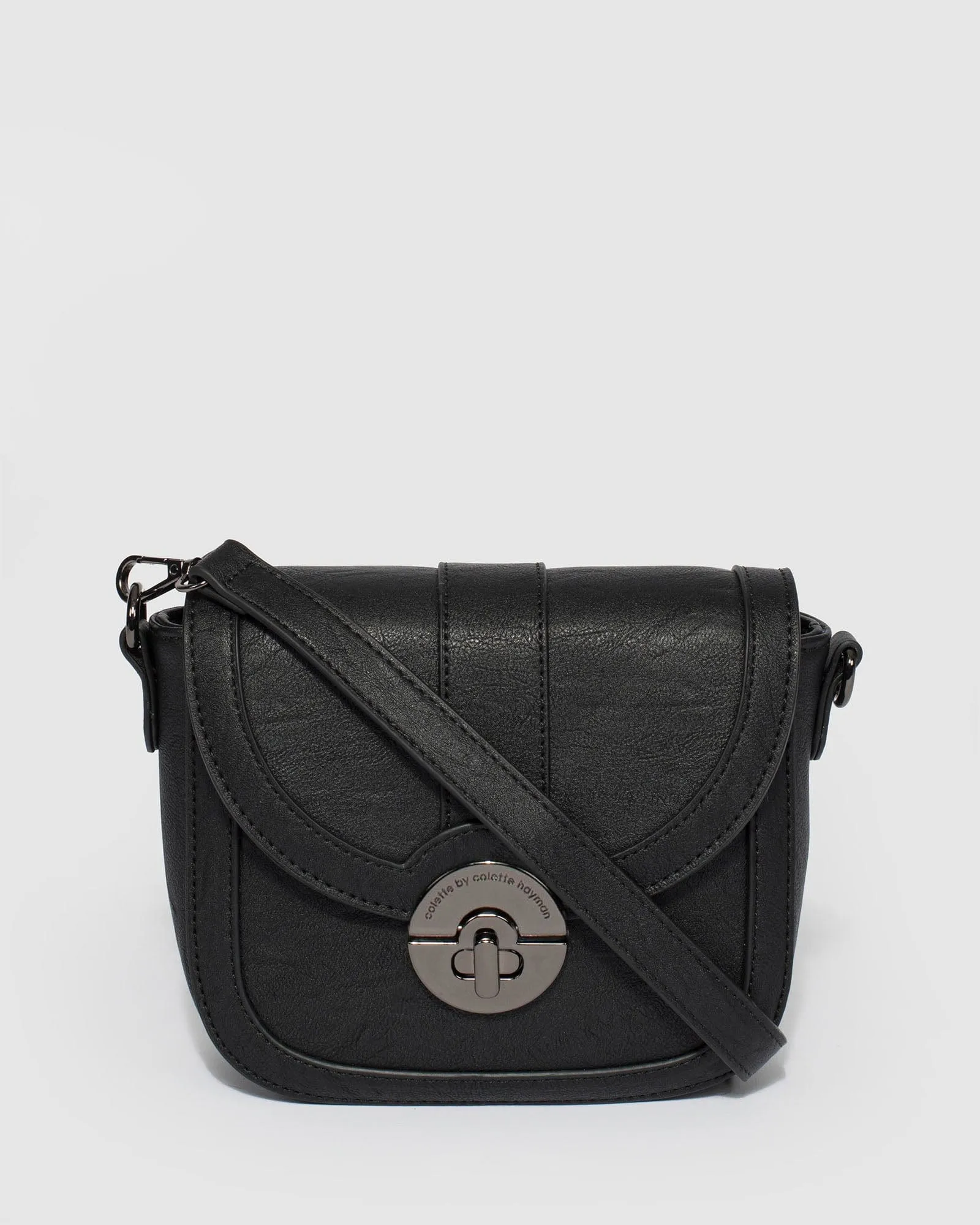 Black Anneka Crossbody Bag