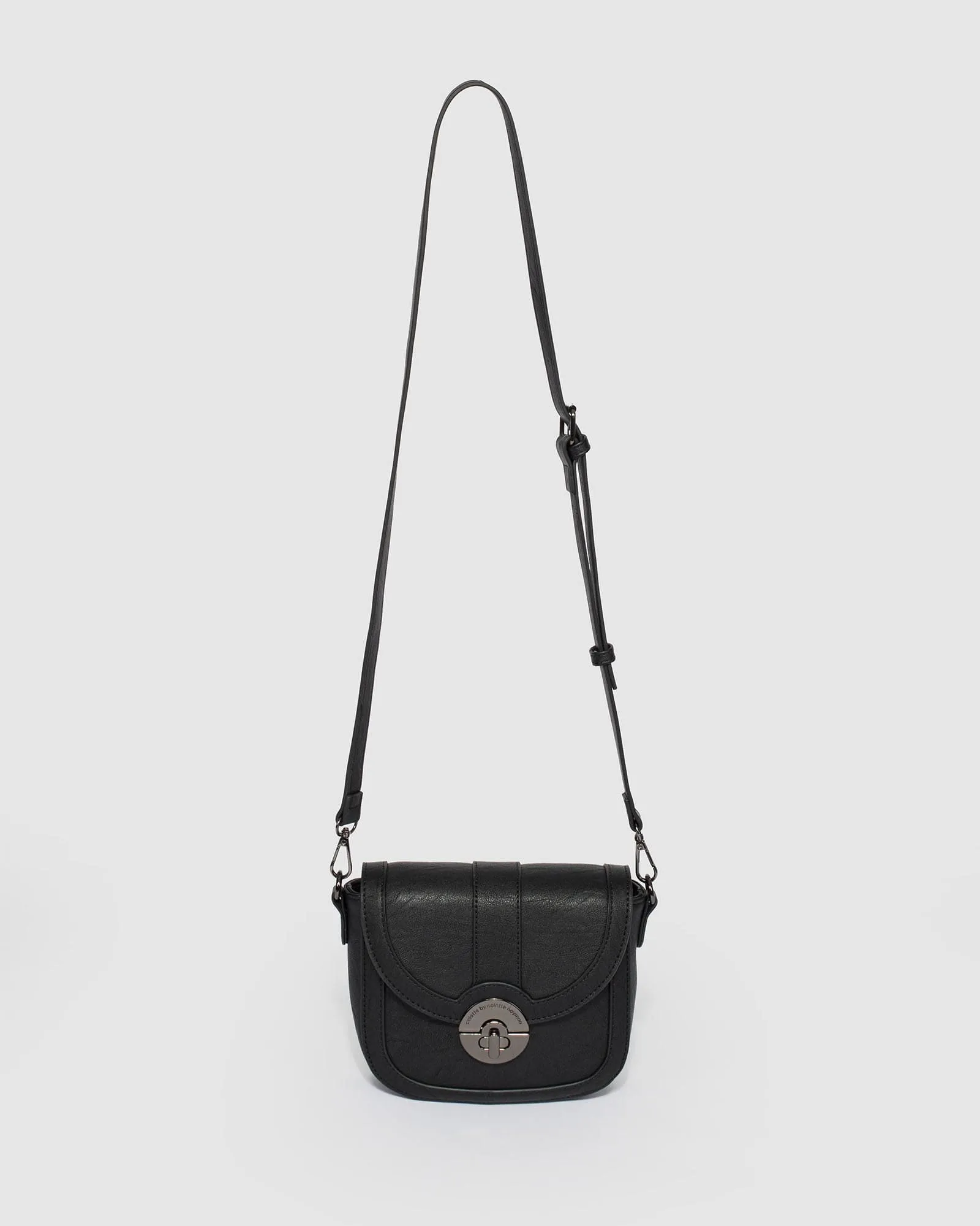 Black Anneka Crossbody Bag