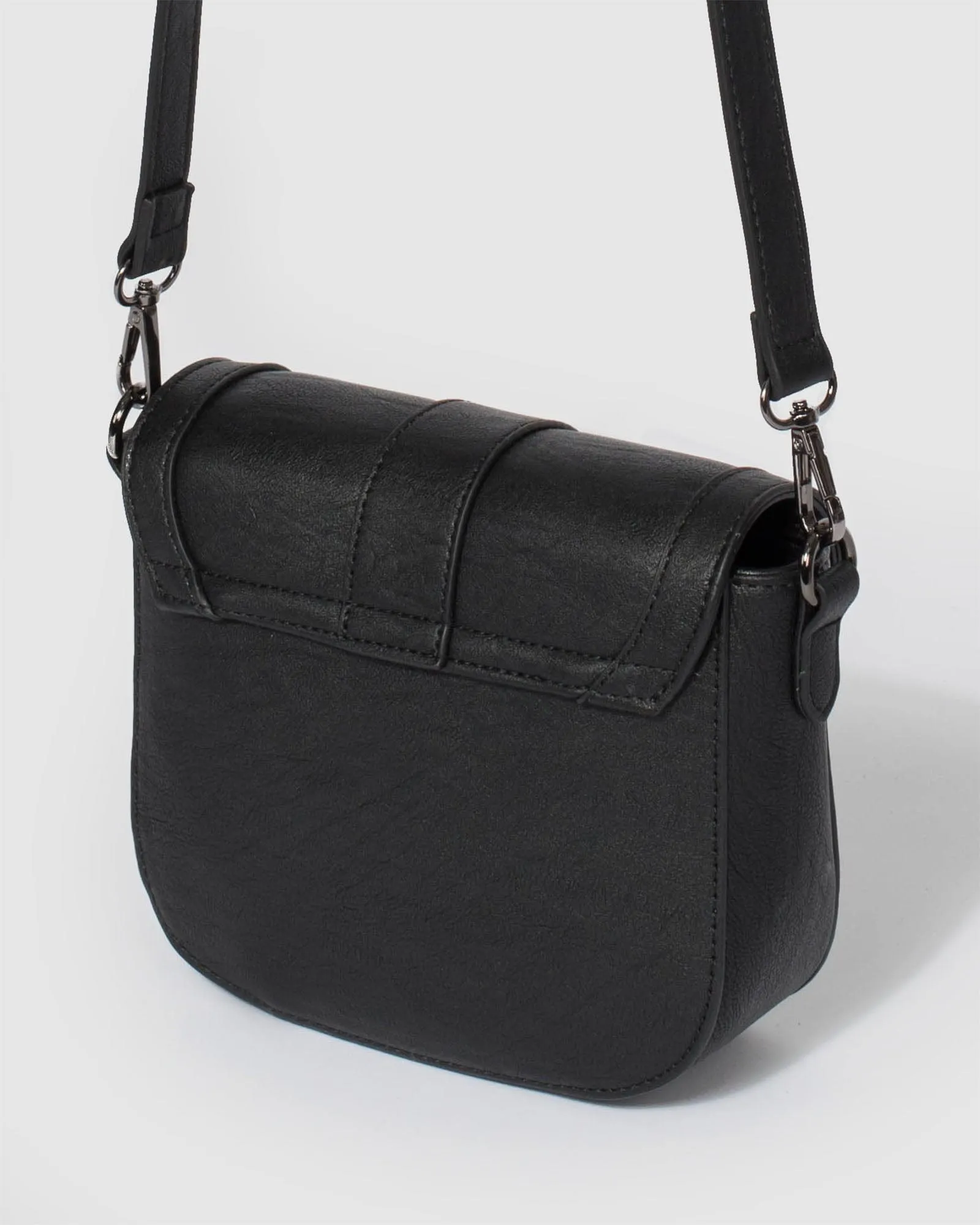 Black Anneka Crossbody Bag