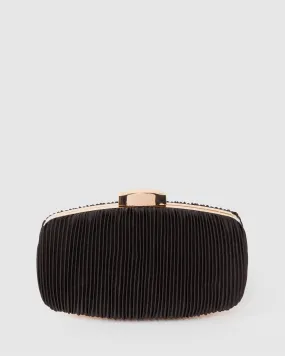 Black Classic Hardcase Clutch Bag