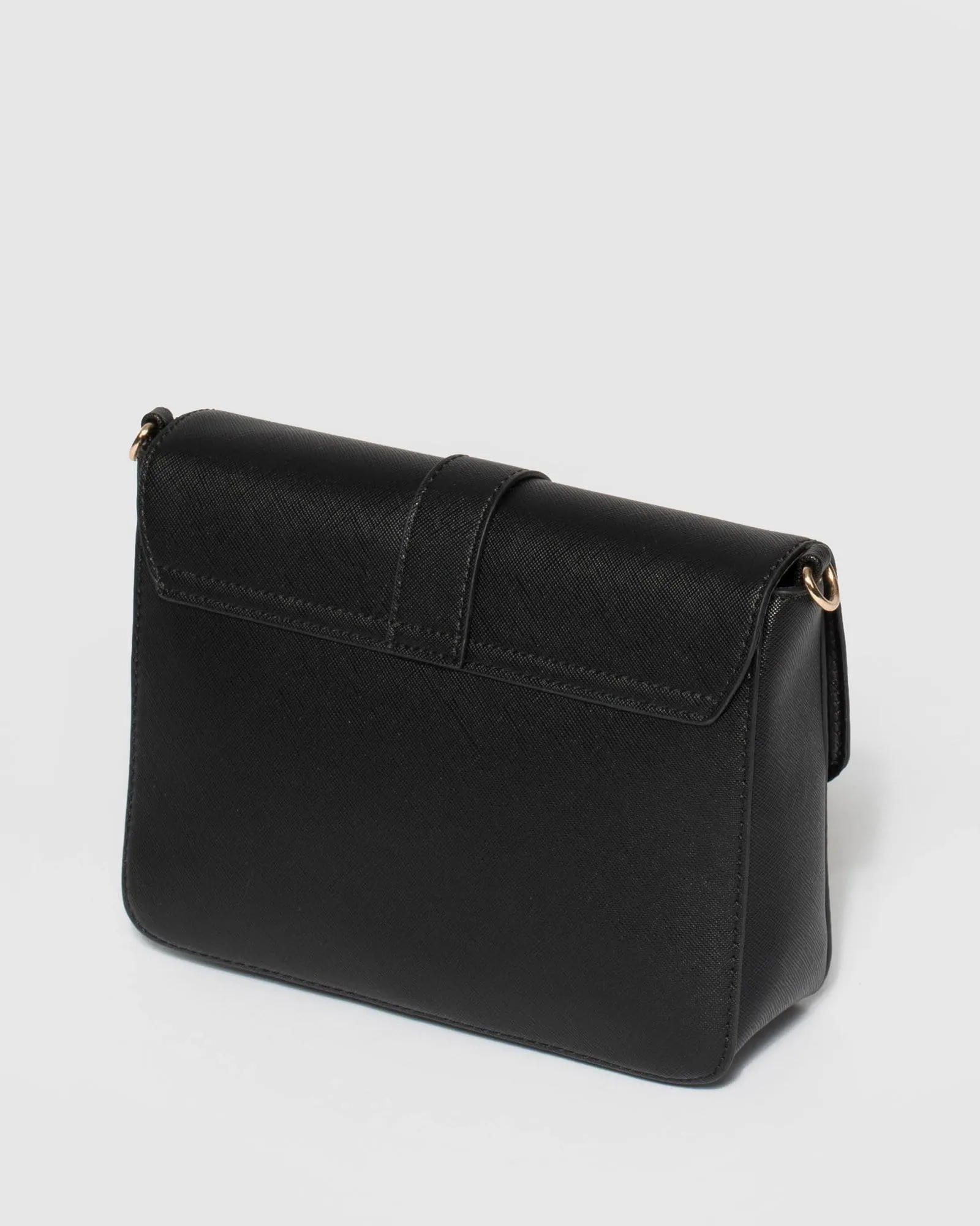 Black Elissa Crossbody Bag