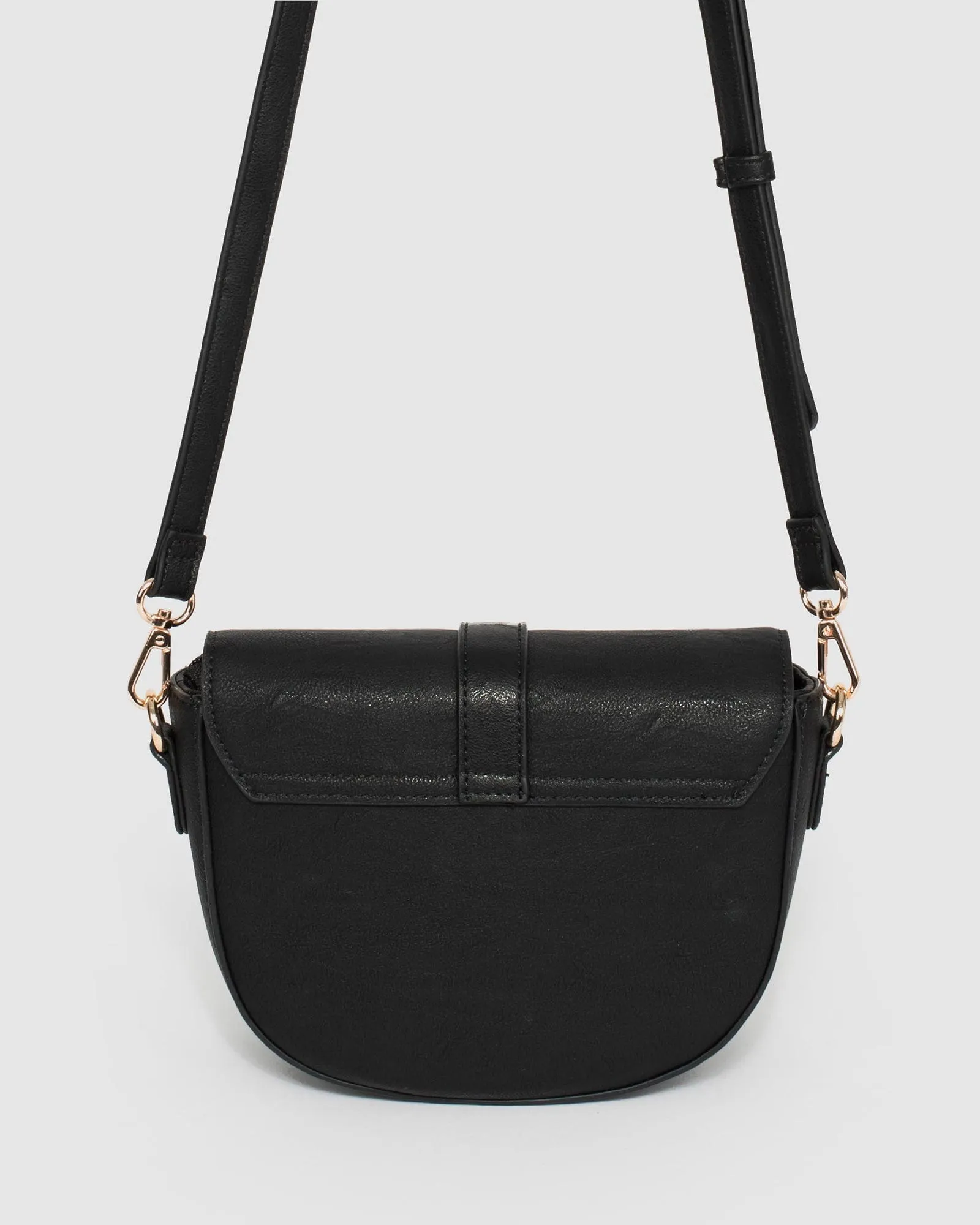 Black Lai Lock Crossbody Bag