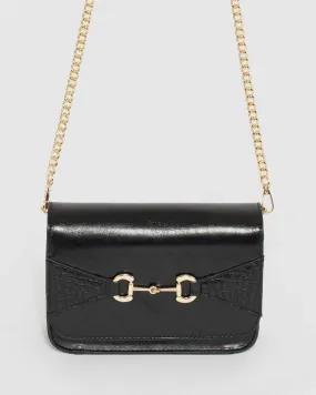 Black Nicci Crossbody Bag