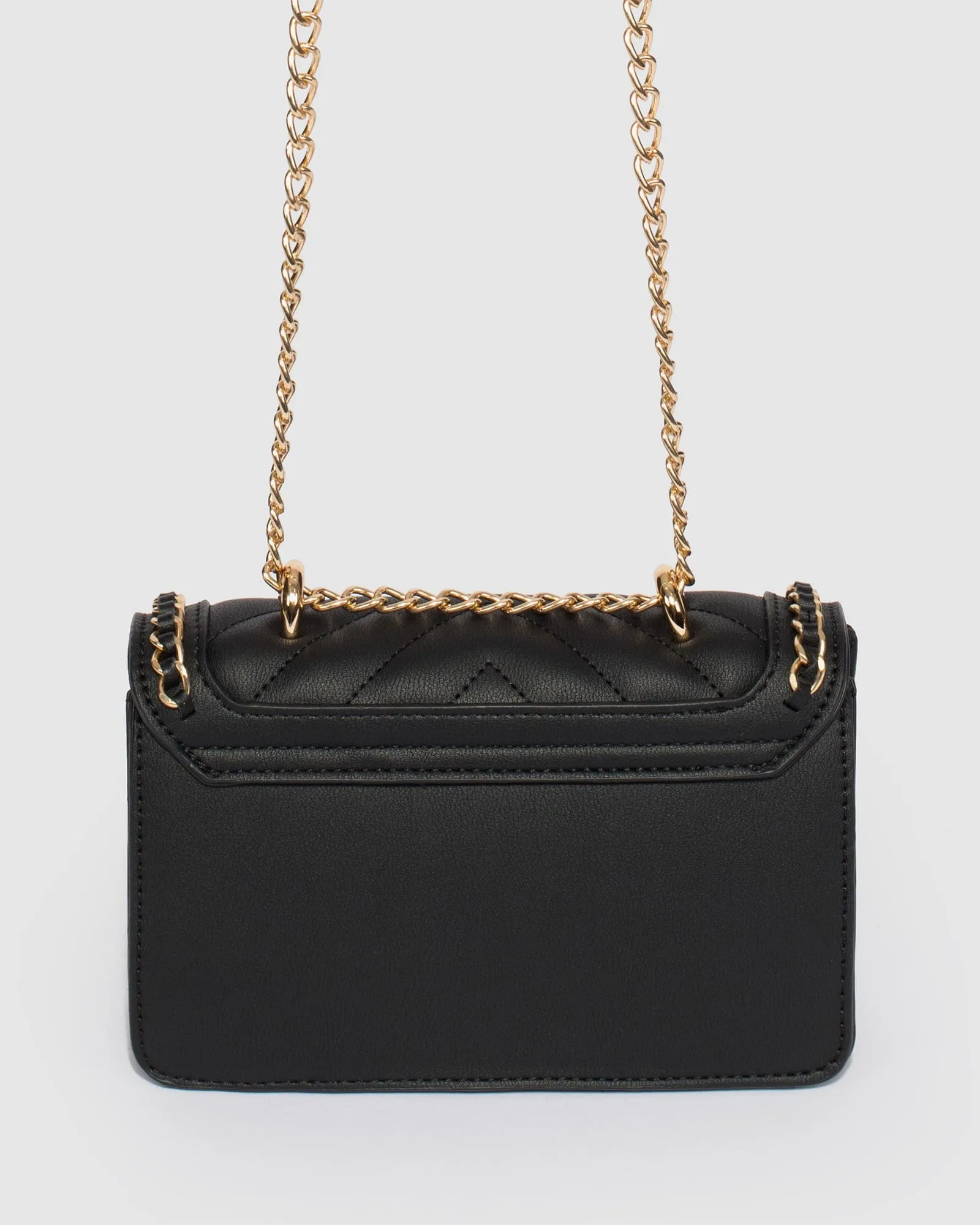 Black Ranillda Chain Crossbody Bag