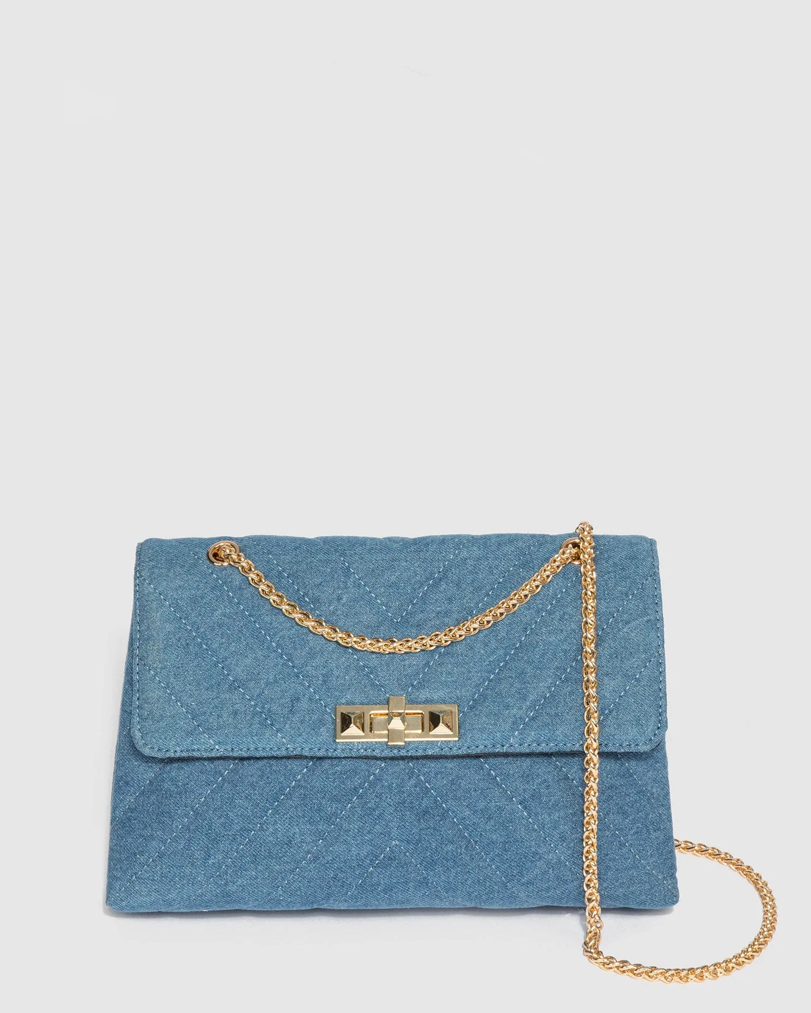 Blue Zion Arrow Crossbody Bag