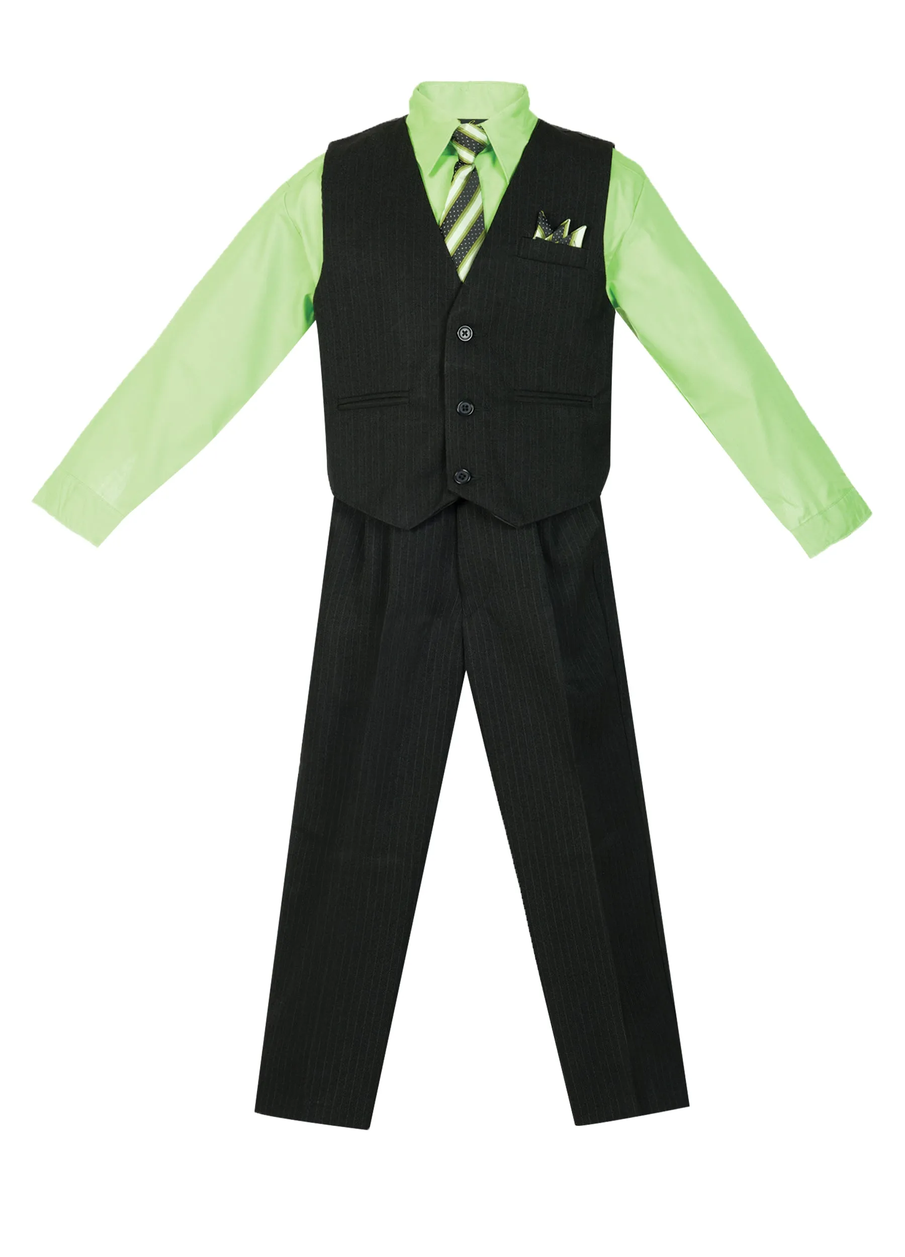 Boys formal vest set with tie (4 pcs)