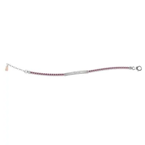 Bracciale tennis argento bambina Nanan NAN0340