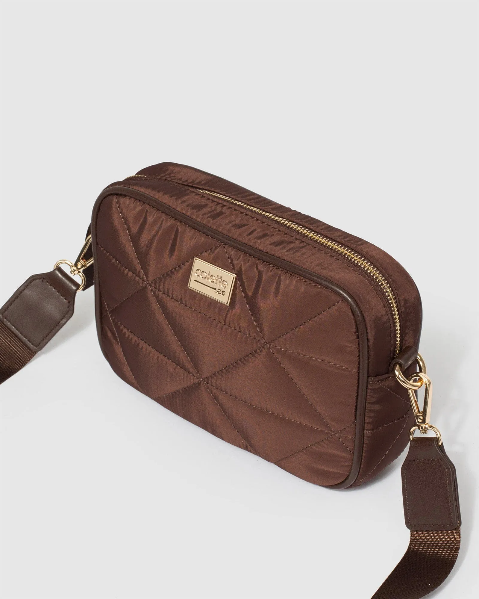 Brown Alison Sport Crossbody Bag